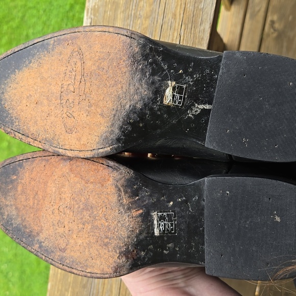 J.B. Dillon Black Womens Genuine Goat Leather Boots 6.5 B - Picture 3 of 8